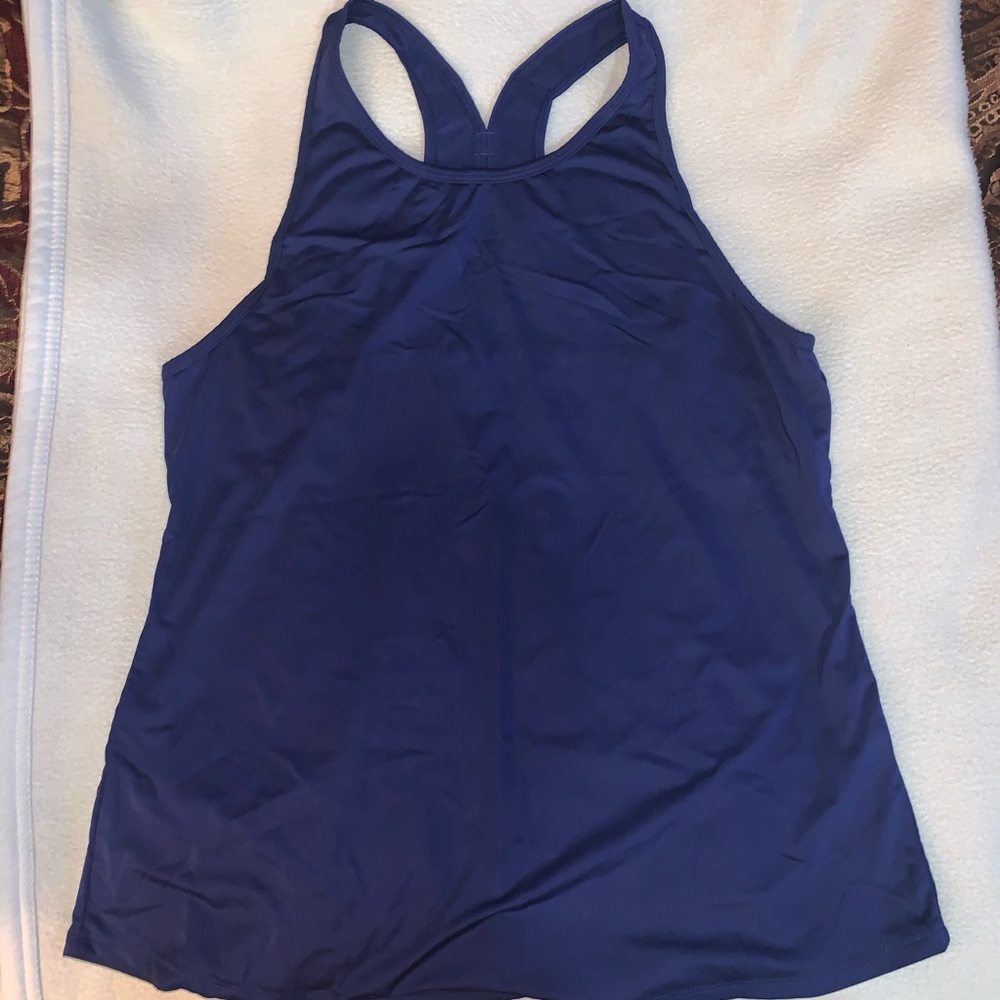 Fabletics Navy Tank Top